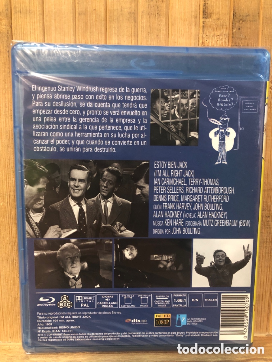 Cine: Estoy bien Jack BLURAY - Precintado - - Foto 2
