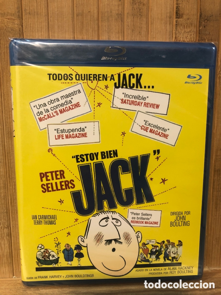 Cine: Estoy bien Jack BLURAY - Precintado - - Foto 1
