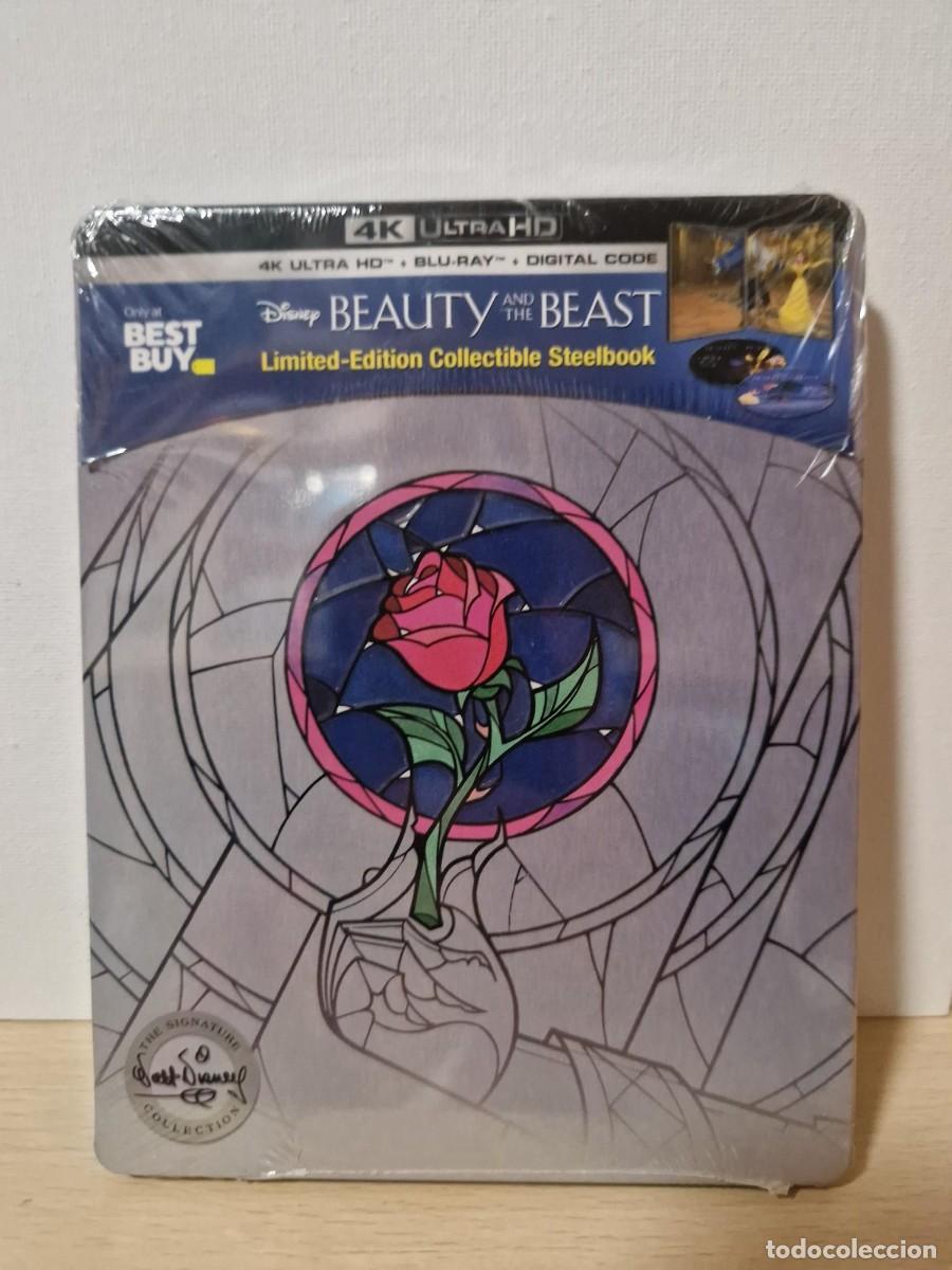 Cine: Beauty and the Beast Steelbook B-Ray 4k (EEUU)