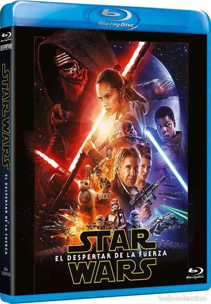 Cine: STAR WARS VII EL DESPERTAR DE LA FUERZA - BLURAY - 2 DISCOS *** DE CULTO ***