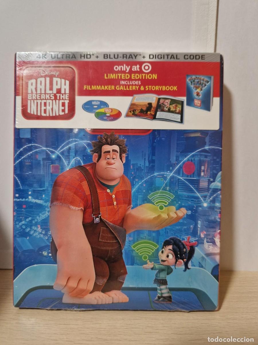 ralph breaks the internet 4k+ bluray+code (impo - Compra venta en  todocoleccion