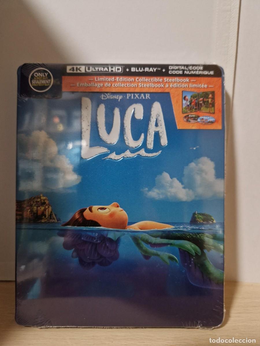 Cine: Luca 4k + Bluray + Code Steelbook (IMPORTACI&Oacute;N)