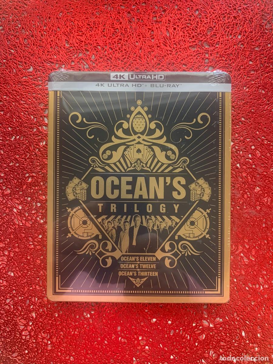 Cinema: TRILOGIA OCEAN'S - EDICION METALICA COLECCIONISTA 4K UHD+ BLURAY