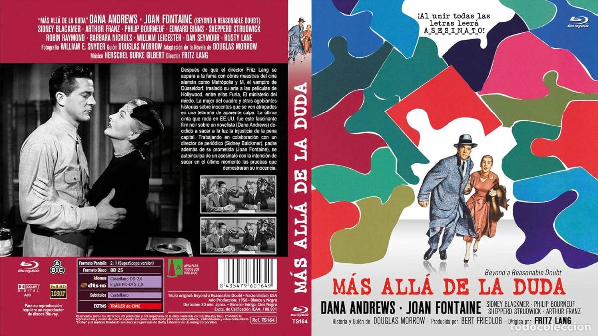 Cine: MAS ALLA DE LA DUDA BD - NUEVO - Foto 2