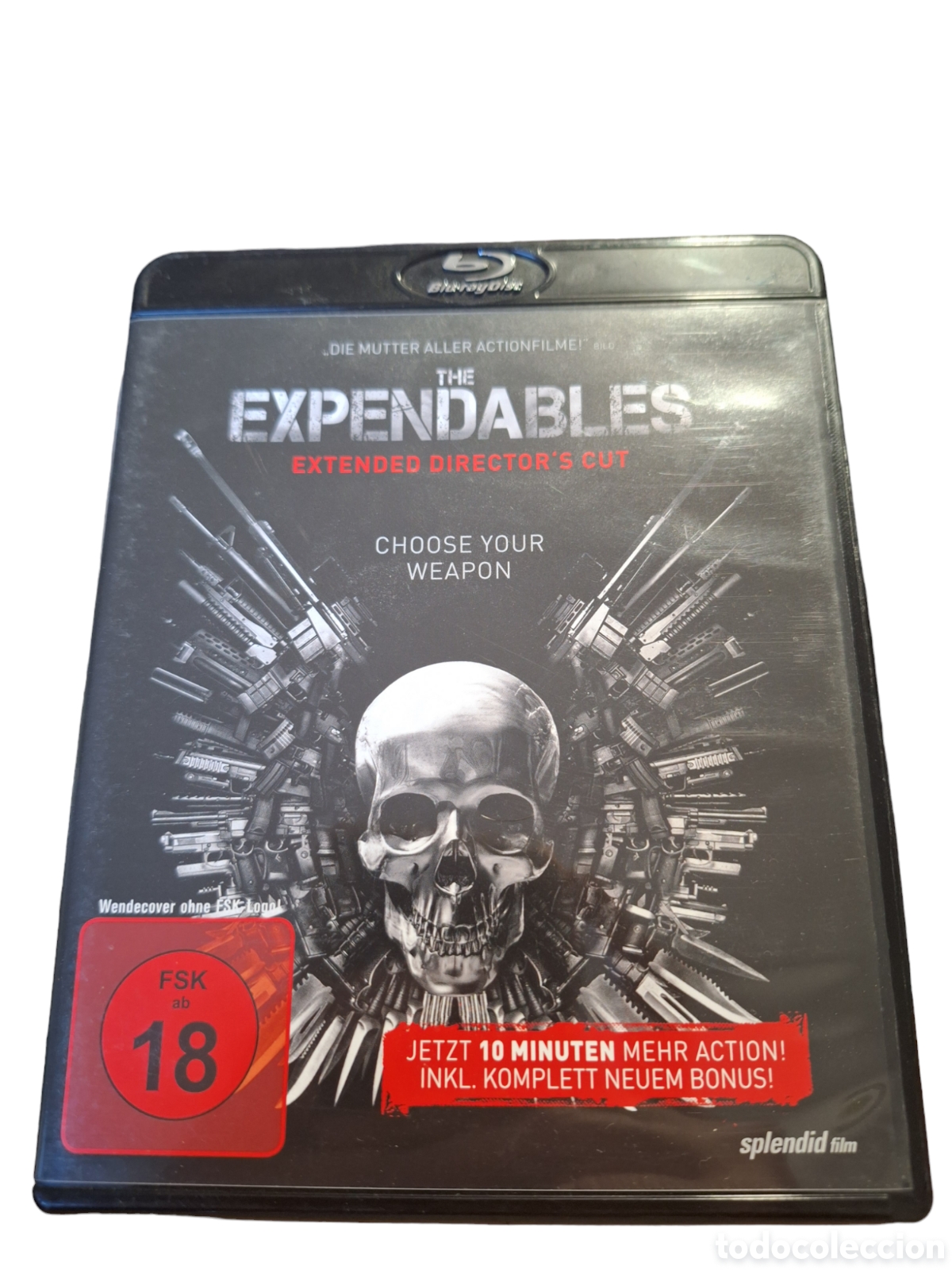 Cinema: BRS113 the expendables ( sin castellano ) BLURAY SEGUNDAMANO
