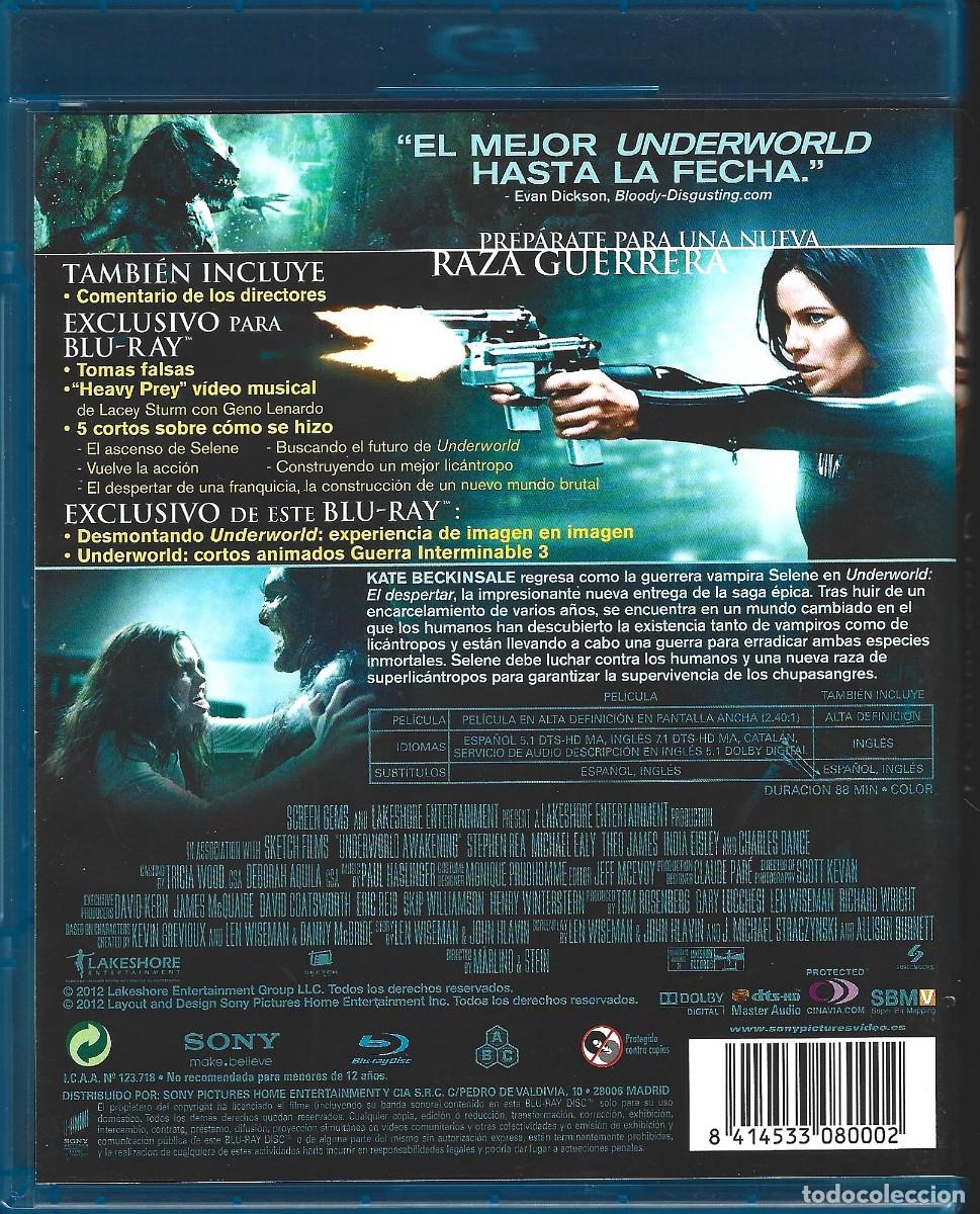 Cine: UNDERWORLD EL DESPERTAR (BLURAY) - Foto 2