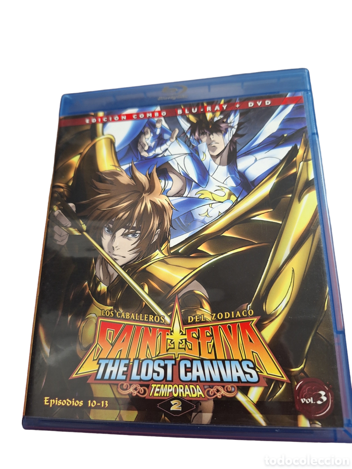 Cin&eacute;ma: BRS71 Saint seiya the lost canvas vol.3 BLURAY SEGUNDAMANO