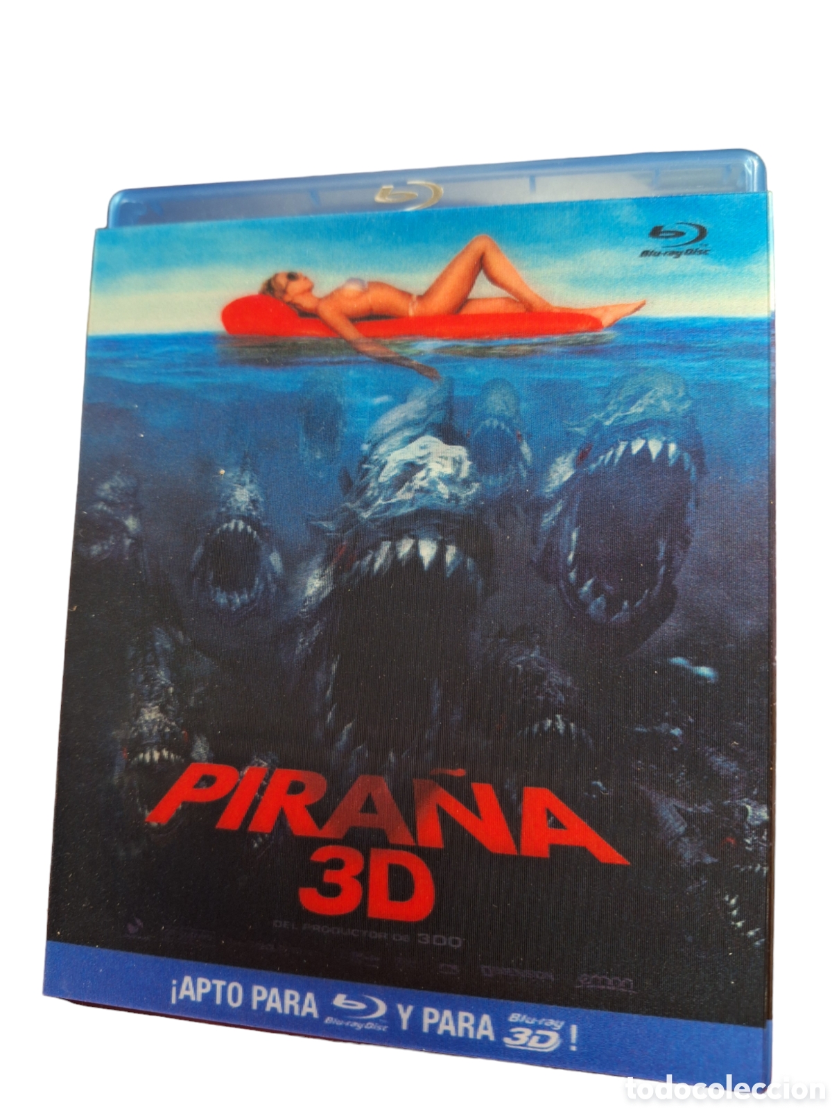 brs121 piraña 3d bluray segundamano - Compra venta en todocoleccion