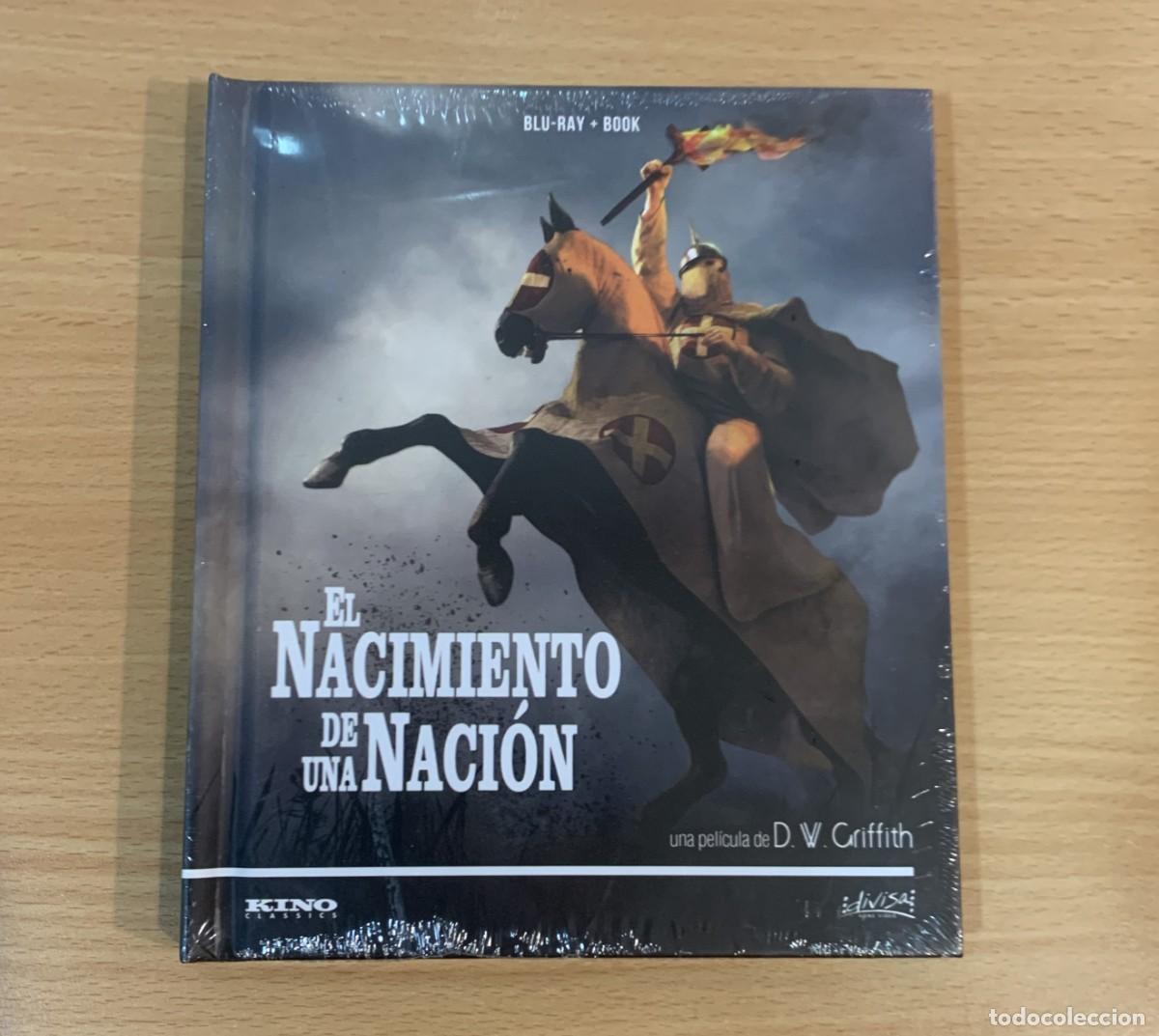 Cine: BLU-RAY + LIBRO CINE MUDO A MAYOR GLORIA DEL KU KLUX KLAN - EL NACIMIENTO DE UNA NACI&Oacute;N. PRECINTADO