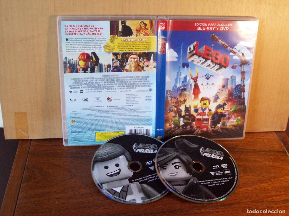 Cine: LEGO - LA PELICULA - BLU-RAY + DVD EN ESTUCHE DE DVD EN PERFECTO ESTADO