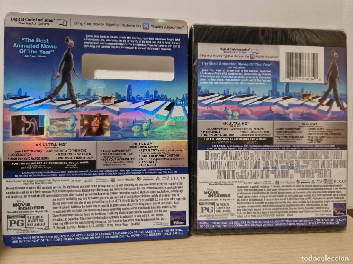 Cine: Soul [Blu-ray] 4k ULTRA HD + BLURAY + DIGITAL CODE - Foto 2