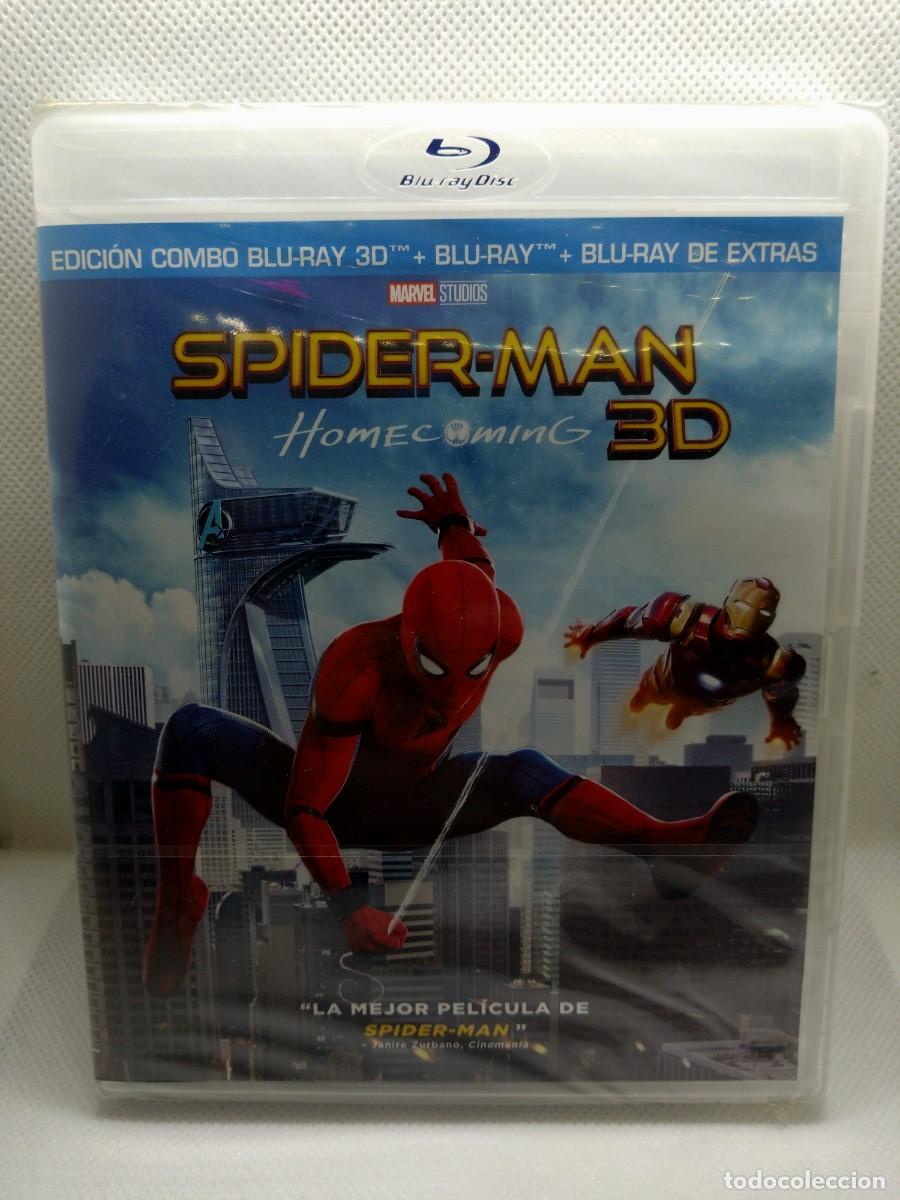 Cine: SPIDERMAN HOMECOMING BLU RAY 3D + BLU RAY PRECINTADA , LEER DESCRIPCION