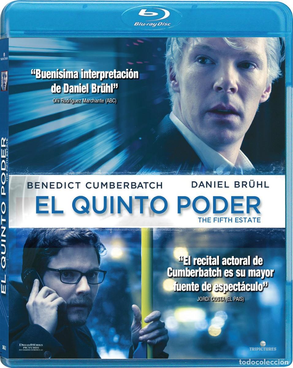 Cine: EL QUINTO PODER (BENEDICT CUMBERBATCH, DANIEL BRUHL) - BLURAY NUEVO PRECINTADO - Foto 1