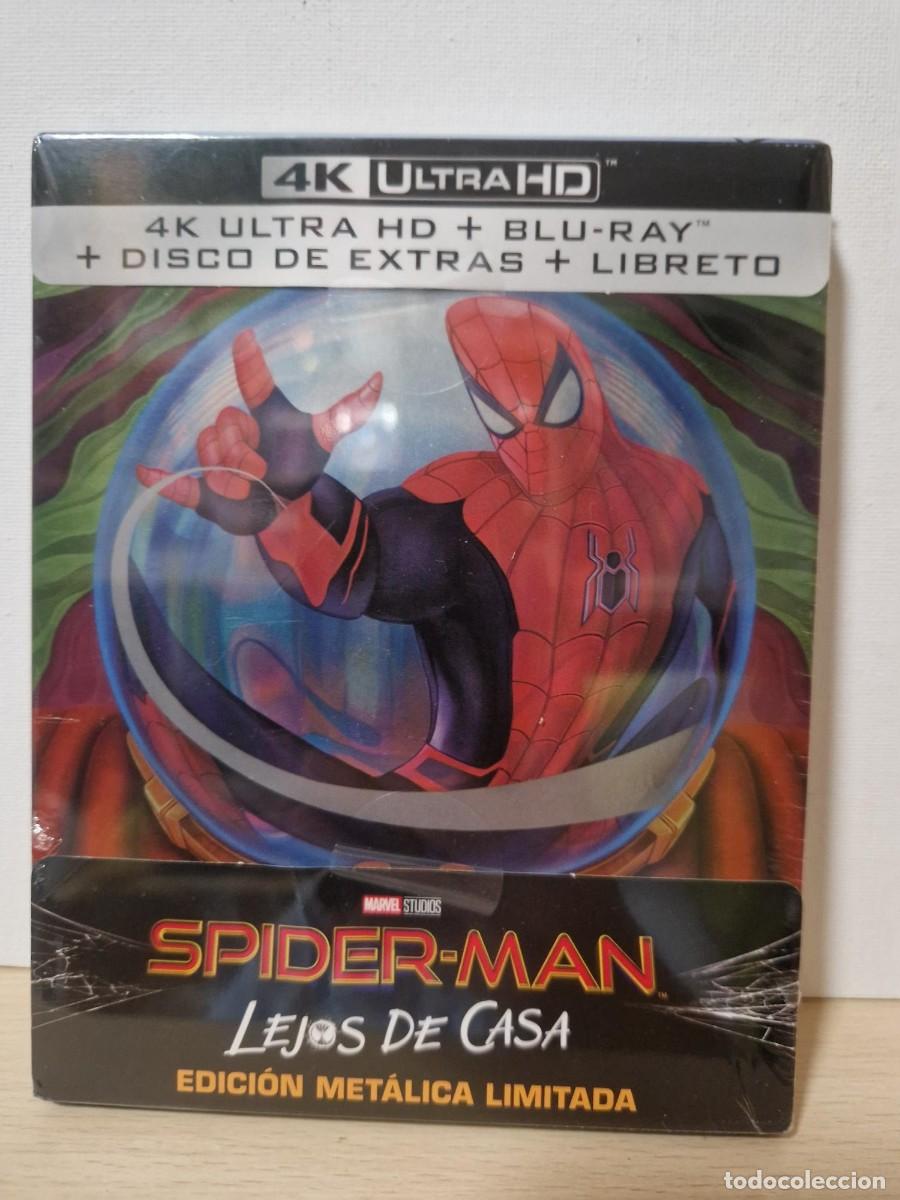 Cine: Spiderman: Lejos de casa - Steelbook - UHD + Blu-Ray 4K
