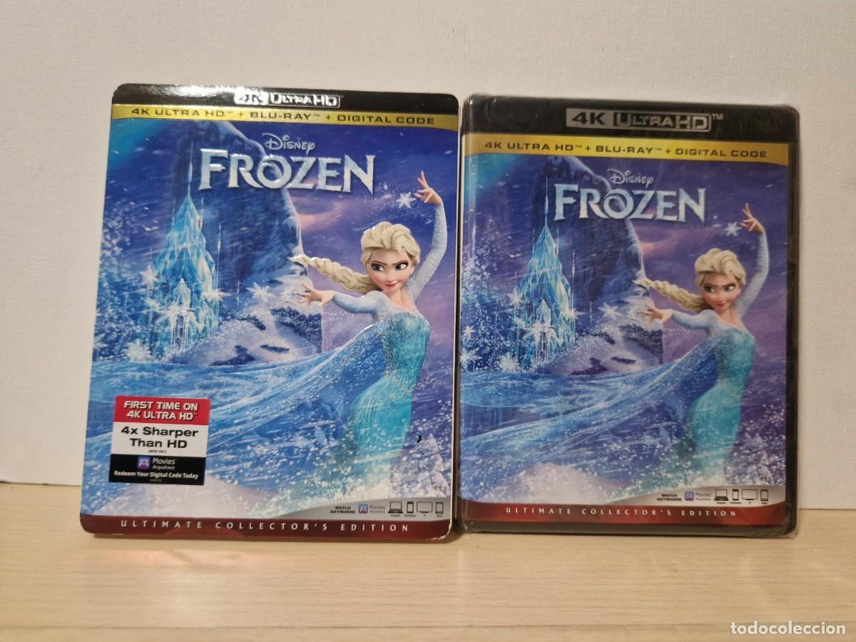 Cine: Frozen [USA] [Blu-ray] 4K ULTRA HD + BLURAY + CODE - Foto 1