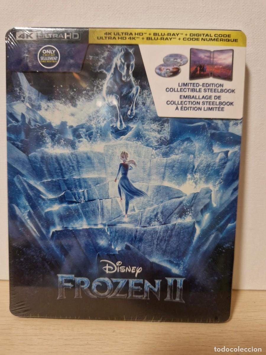 Cine: Frozen II - 4K Ultra HD METALICA (LIMITED EDICTION STEELBOOK) IMPORTACI&Oacute;N/NUEVA