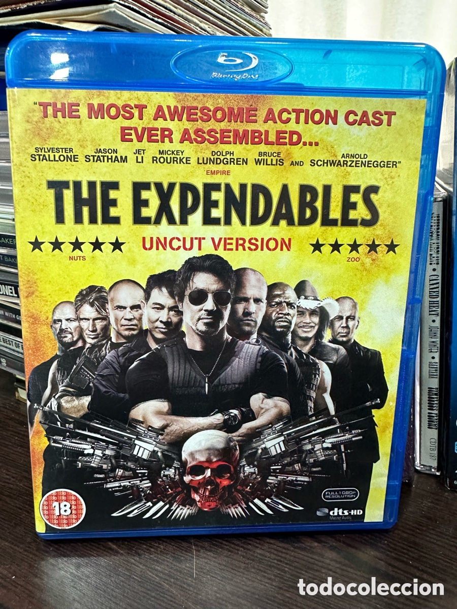 Cine: The Expendables (Blu-ray) Uncut Version 2010/UK - Foto 1