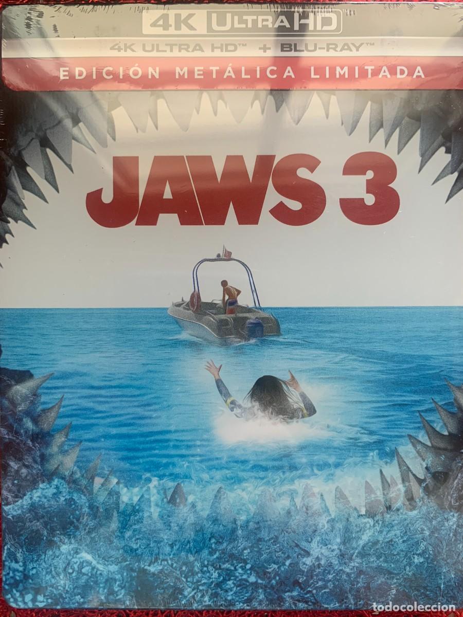 Cinema: JAWS 3/ TIBURON 3 (Joe Alves, 1983) - EDICION METALICA LIMITADA 4K UHD + BLU RAY