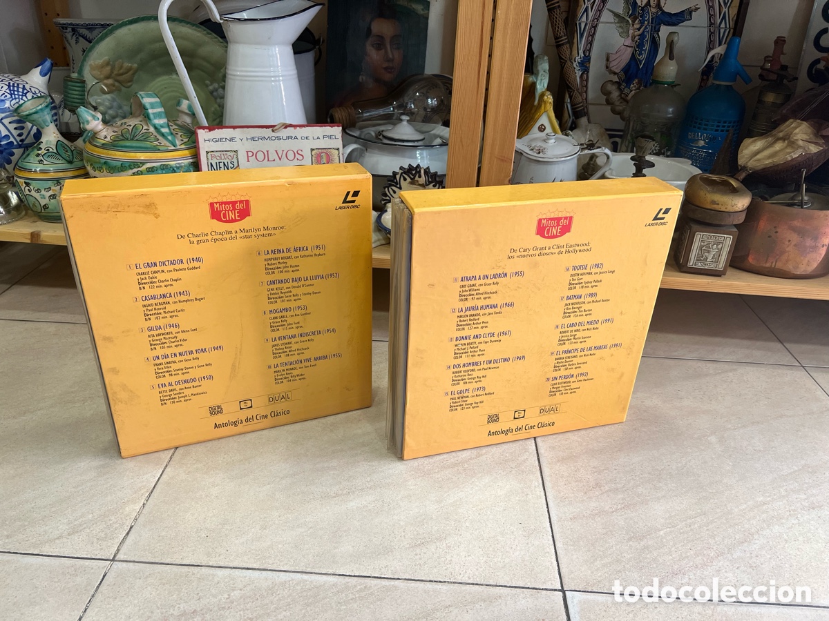 Cine: Lote de L&aacute;ser Disc Mitos del Cine - Foto 2