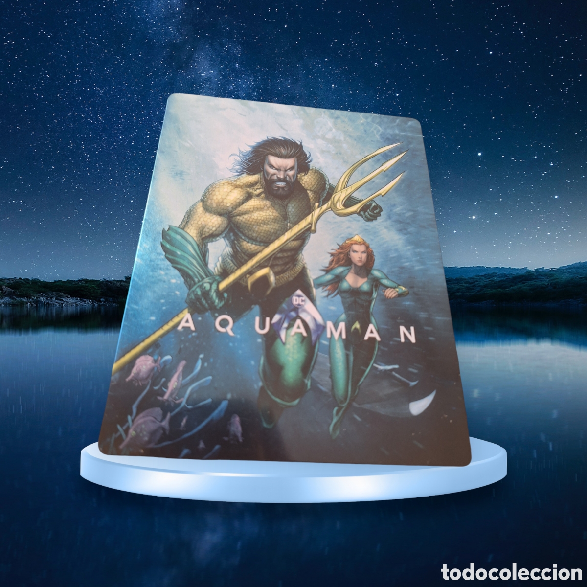 Cine: RB21 aquaman edicion steelbook BLURAY SEGUNDAMANO