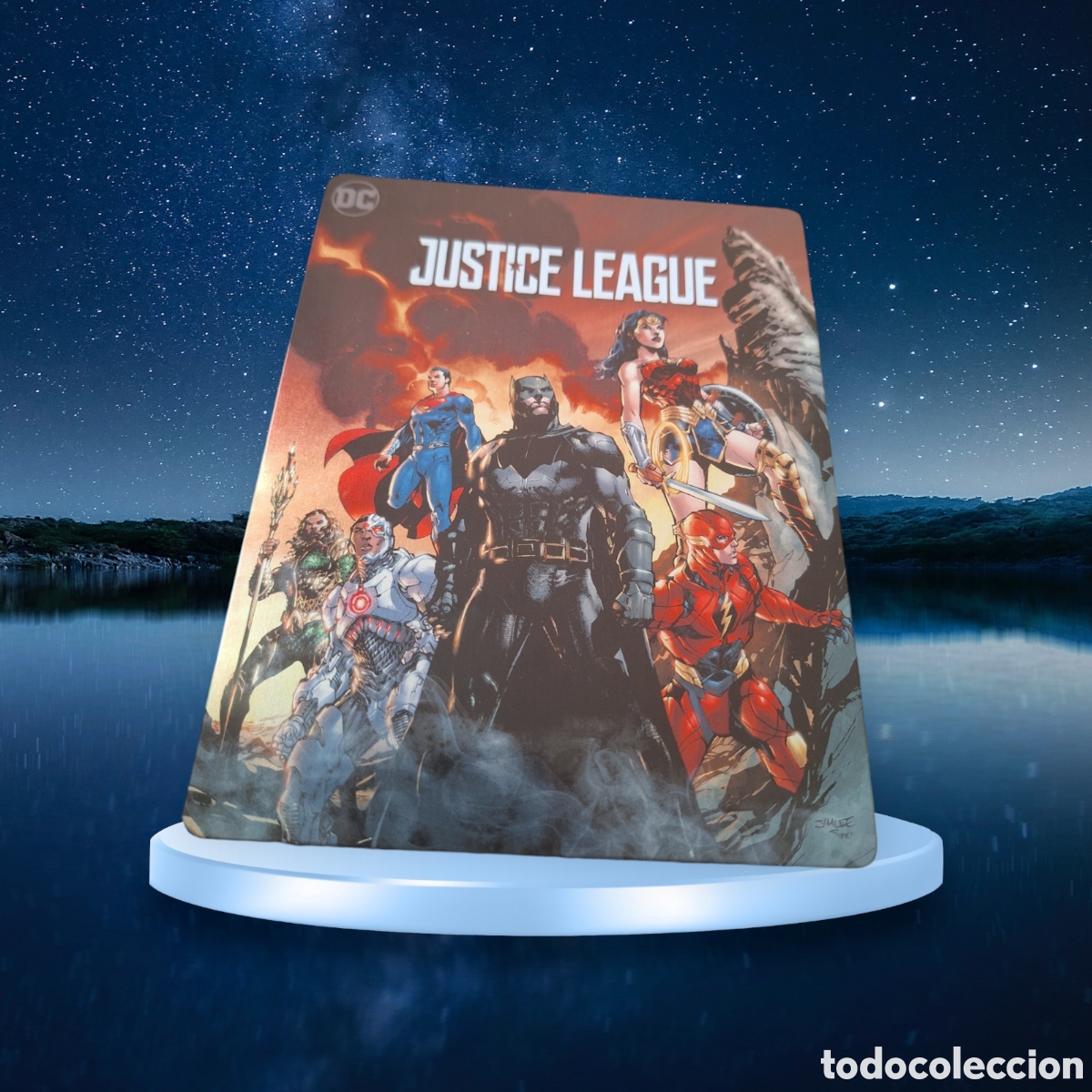 Cine: RB21 la liga de la justicia edici&oacute;n steelbook BLURAY SEGUNDAMANO