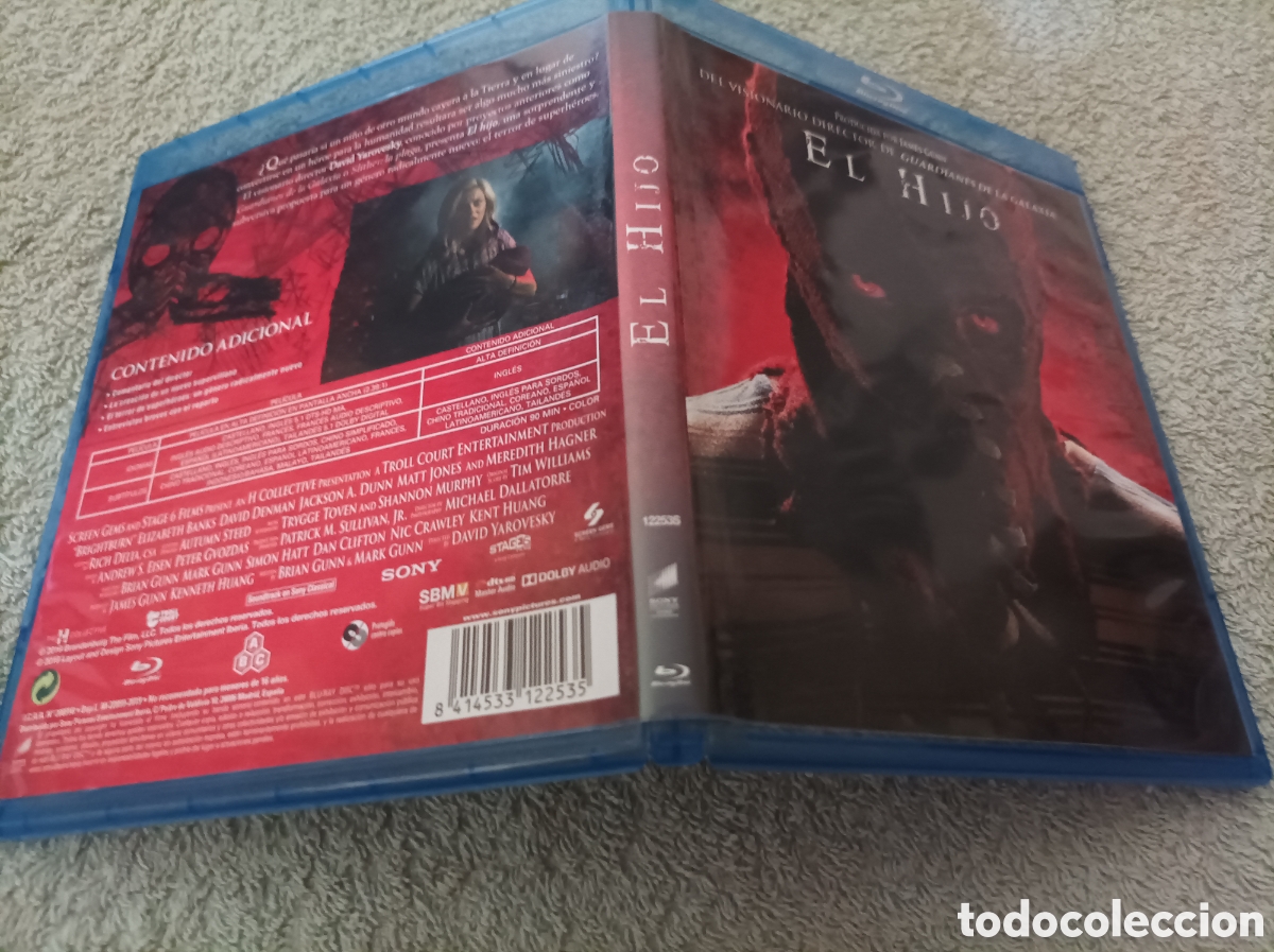 Cine: EL HIJO TERROR BLU RAY DISC ORIGINAL - Foto 1
