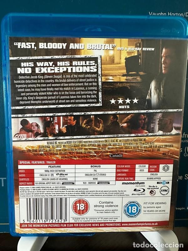 Cine: Kill Switch (Blu-ray) Steven Seagal 2009/UK - Foto 2