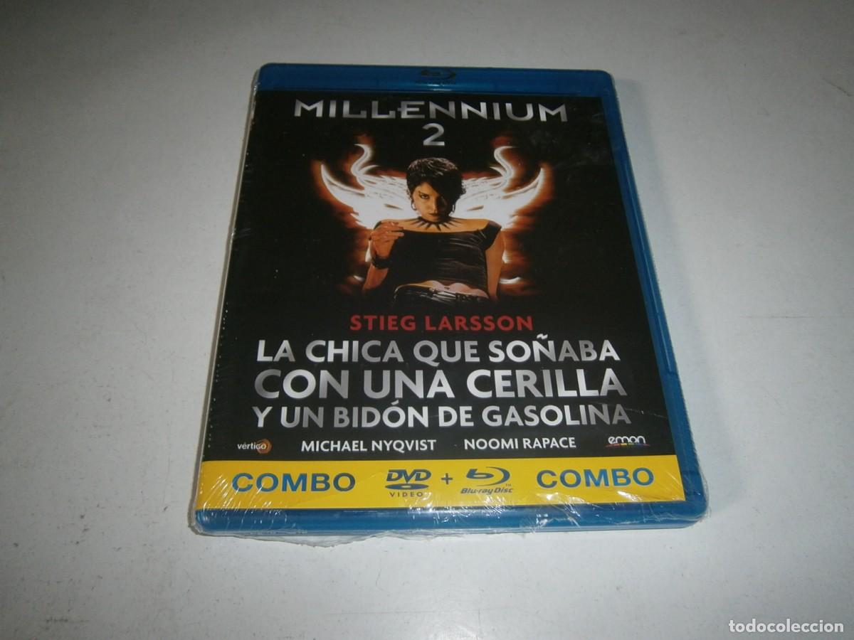 Cinema: MILLENNIUM 2 LA CHICA QUE SO&Ntilde;ABA CON UNA CERILLA Y UN BIDON DE GASOLINA BLU-RAY NUEVO PRECINTADO