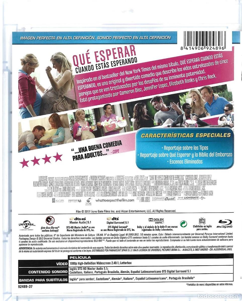 Cine: QU&Eacute; ESPERAR CUANDO EST&Aacute;S ESPERANDO (BLURAY) - Foto 2