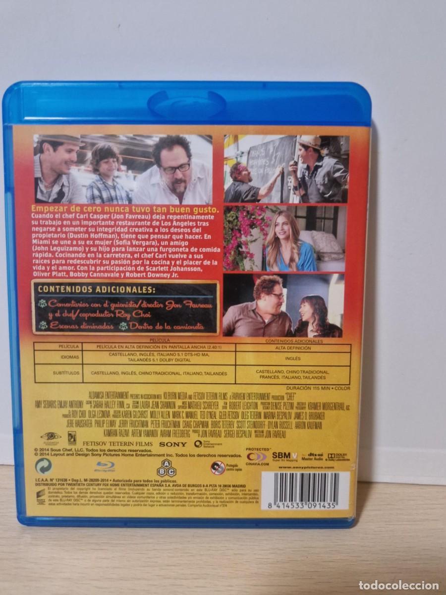 Cine: Chef [Blu-ray] EDICI&Oacute;N ESPA&Ntilde;A - Foto 2