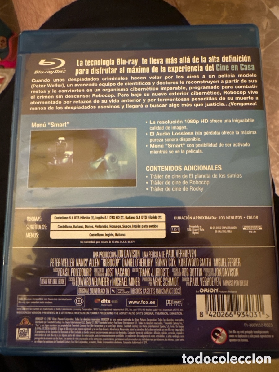 Cine: Robocop bluray descatalogado - Foto 2