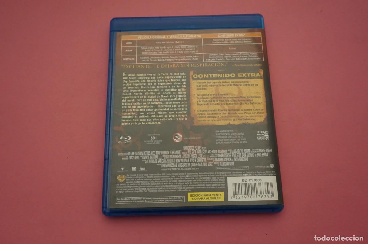 Cine: BLURAY - SOY LEYENDA - WILL SMITH - Foto 4