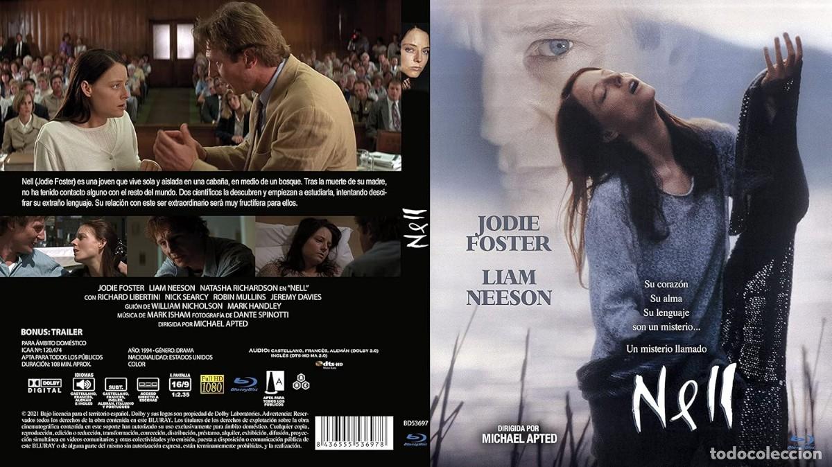 Cine: NELL BLU-RAY NUEVO PRECINTADO - Foto 2