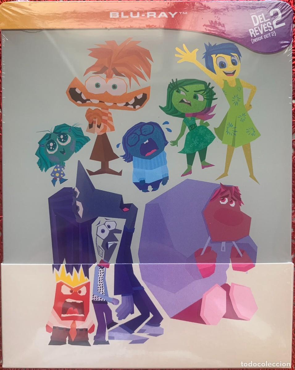 Cinema: DEL REVES 2/ INSIDE OUT 2 (Kelsey Mann, 2024) - EDICION COLECCIONISTA 4K UHD + BLU RAY