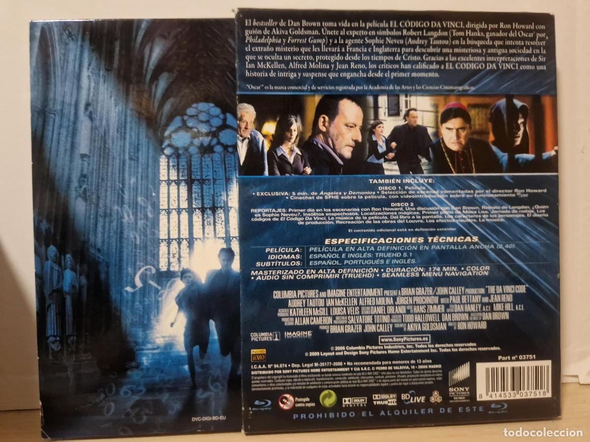 Cine: El Codigo Da Vinci [Blu-ray] Edici&oacute;n Extendida - Foto 2