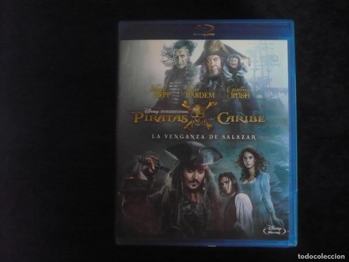 Cine: piratas del caribe la venganza de salazar - bluray como nuevo