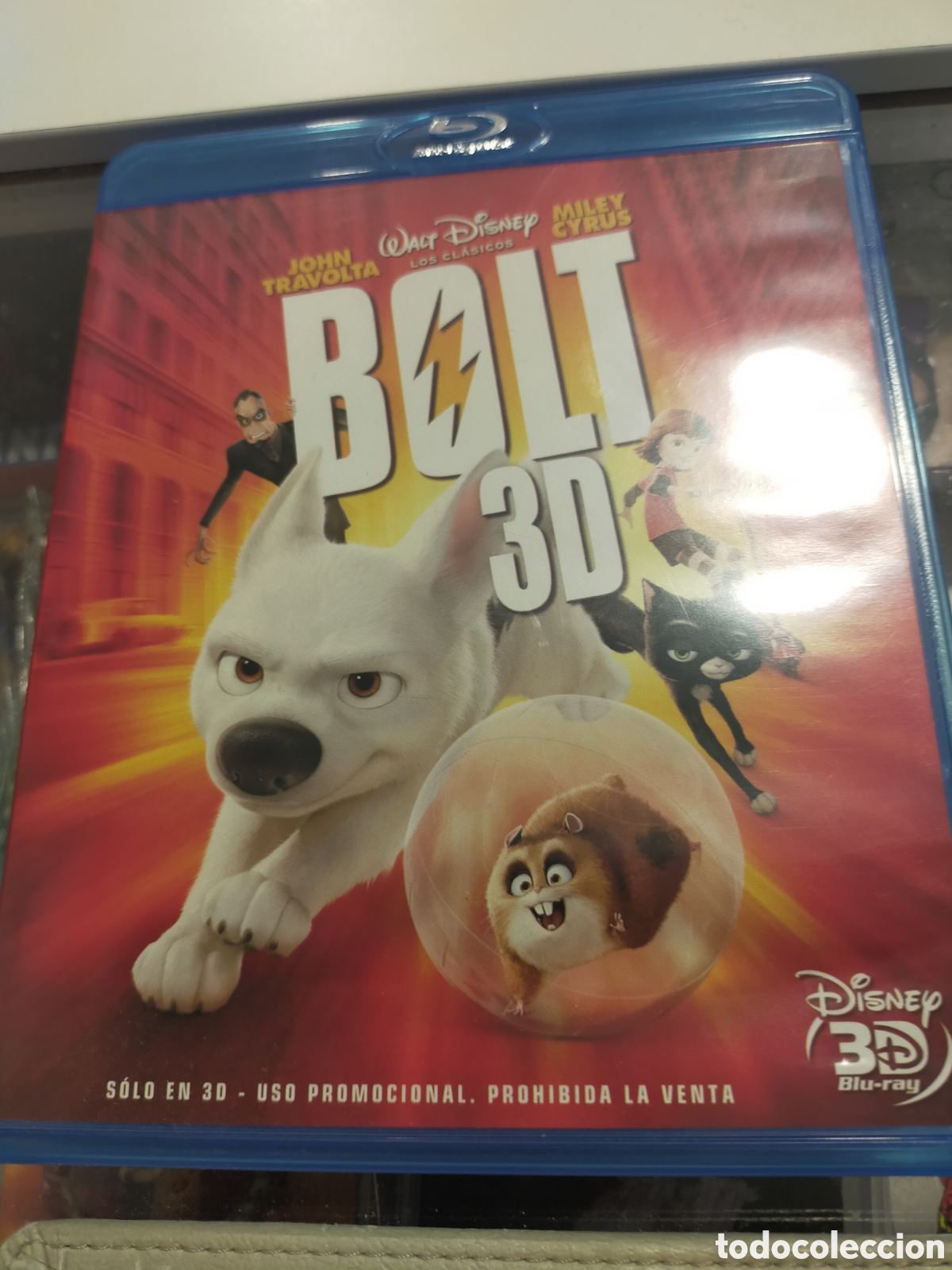 Cine: BOLT 3D BLU-RAY JOHN TRAVOLTA - Foto 1