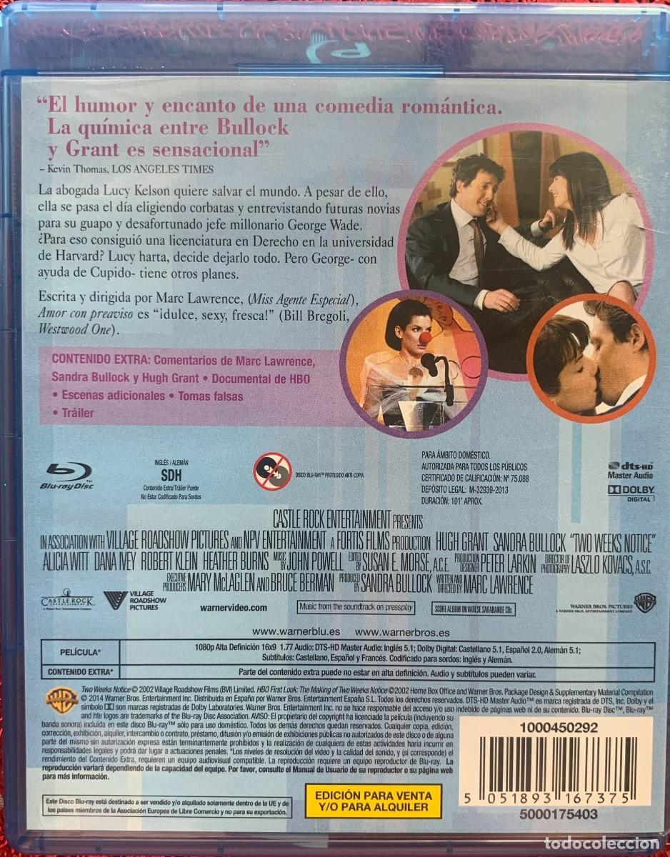 Cine: AMOR CON PREAVISO (Marc Lawrence, 2002) - Foto 2