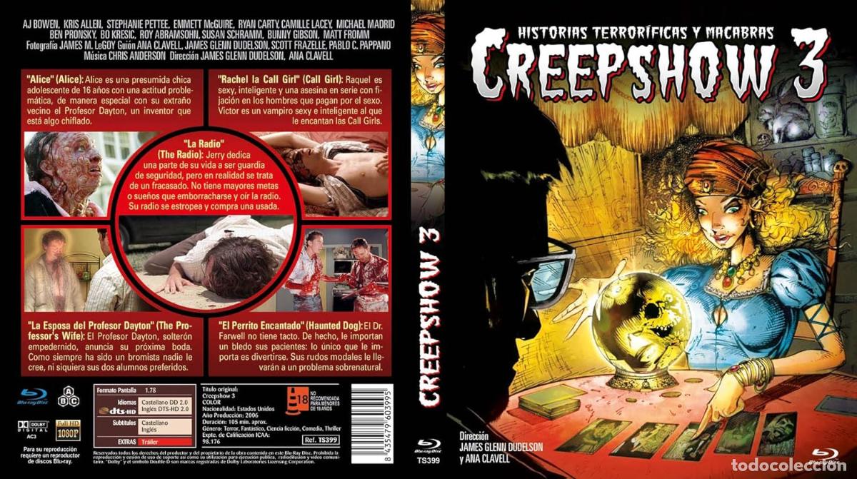 Cine: CREEPSHOW 3 BD - NUEVO - Foto 2