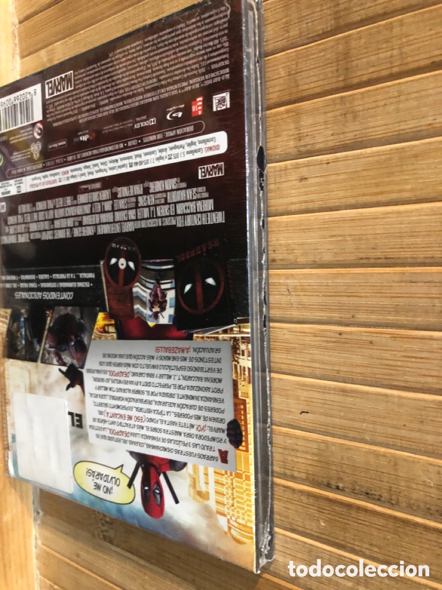 Cine: DEADPOOL ( Edici&oacute;n Libro ) BLURAY - Precintado - - Foto 3