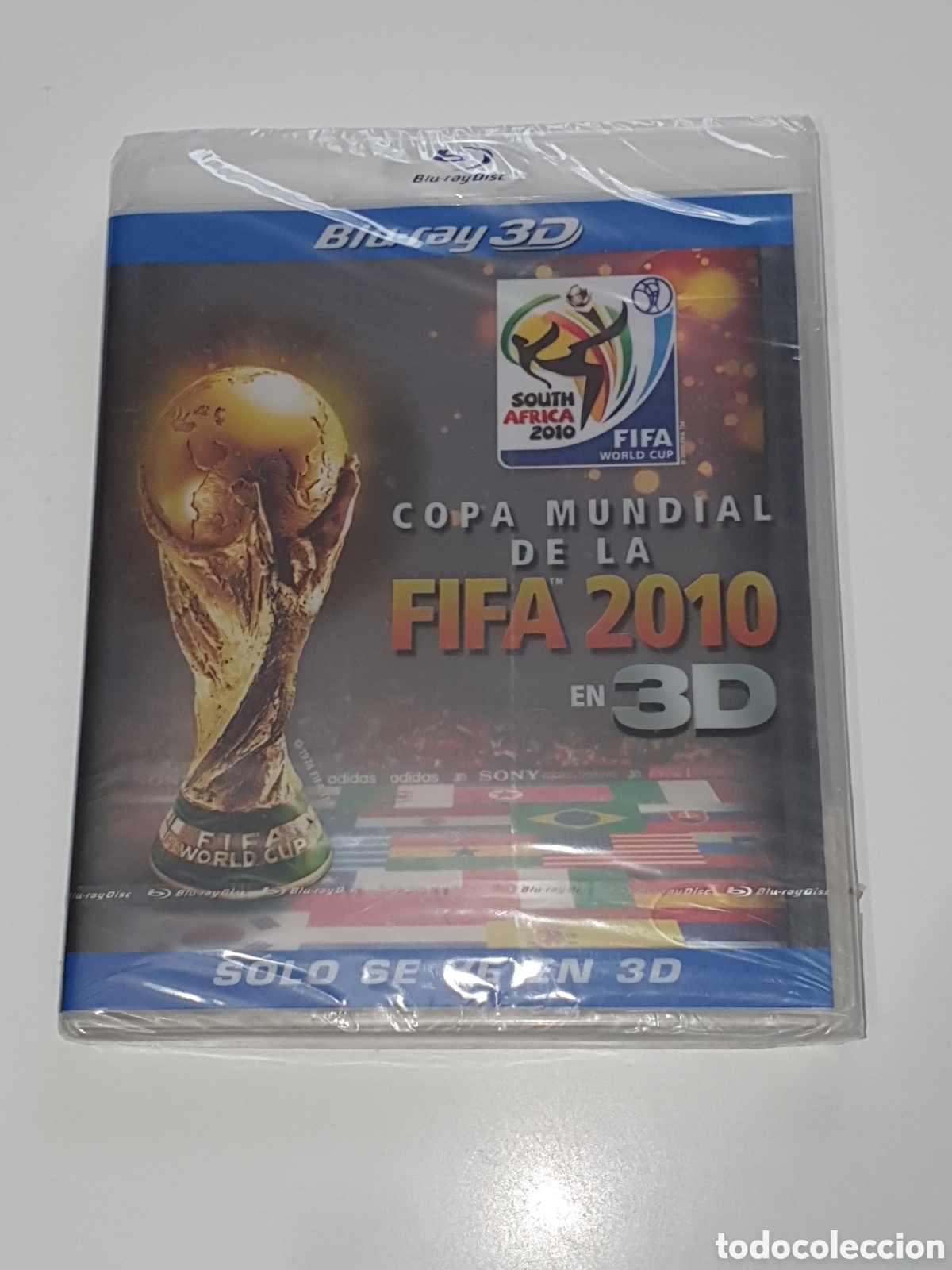 Cine: 24-Dvd. Blu-Ray 3D, Copa Mundial De La Fifa 2010 En 3D, Nuevo Precintado Original, Sin Estrenar.