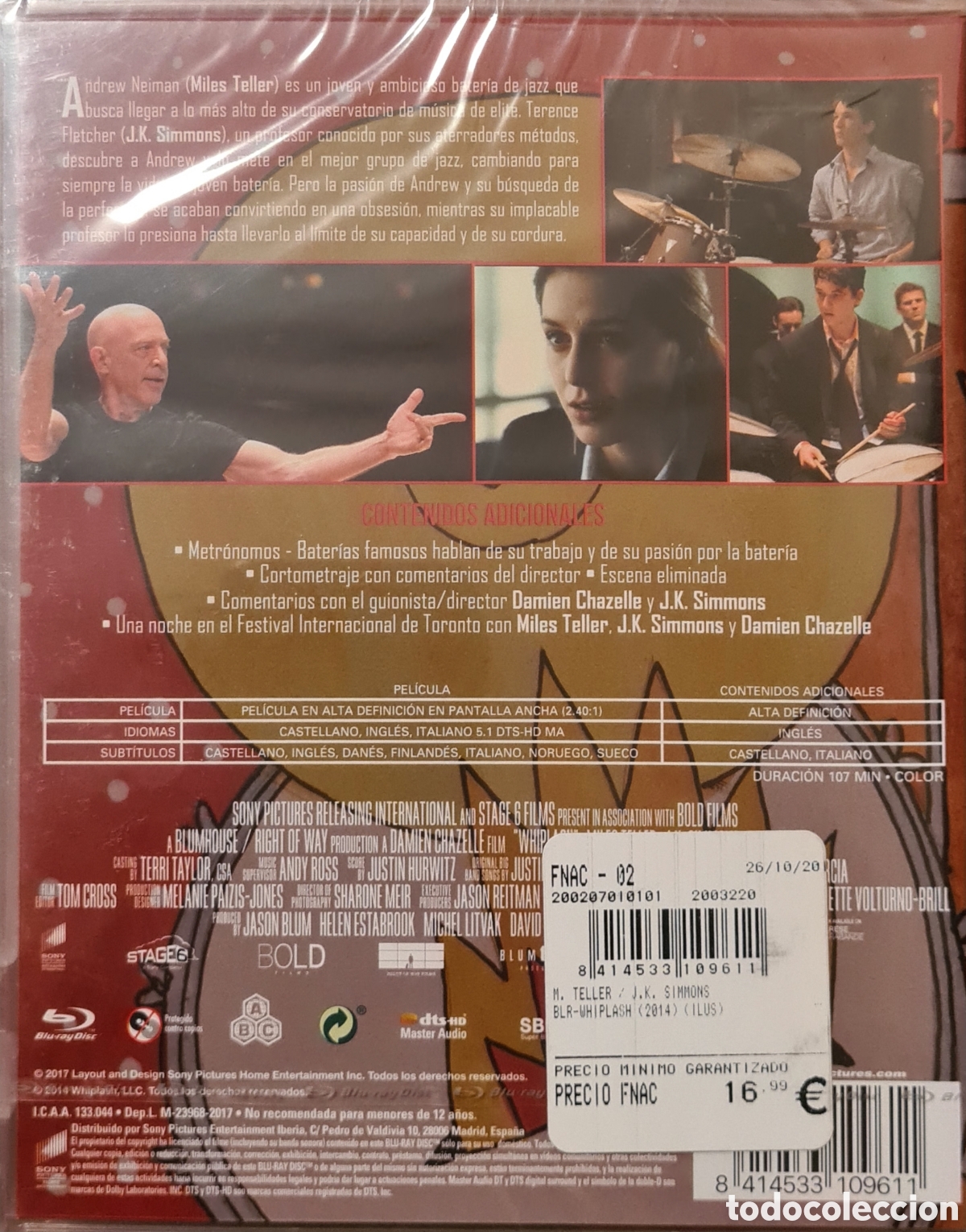 Cine: Whiplash (Edici&oacute;n limitada ) - Foto 2