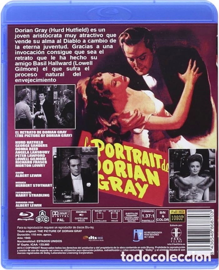 Cine: El retrato de Dorian Grey (Albert Lewin, 1945) - Foto 2