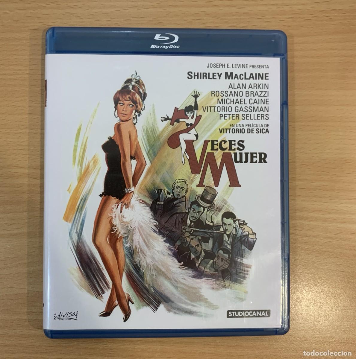 Cine: BLU-RAY CINE COMEDIA DE EPISODIOS CON SHIRLEY MacLAINE - 7 VECES MUJER (1967)
