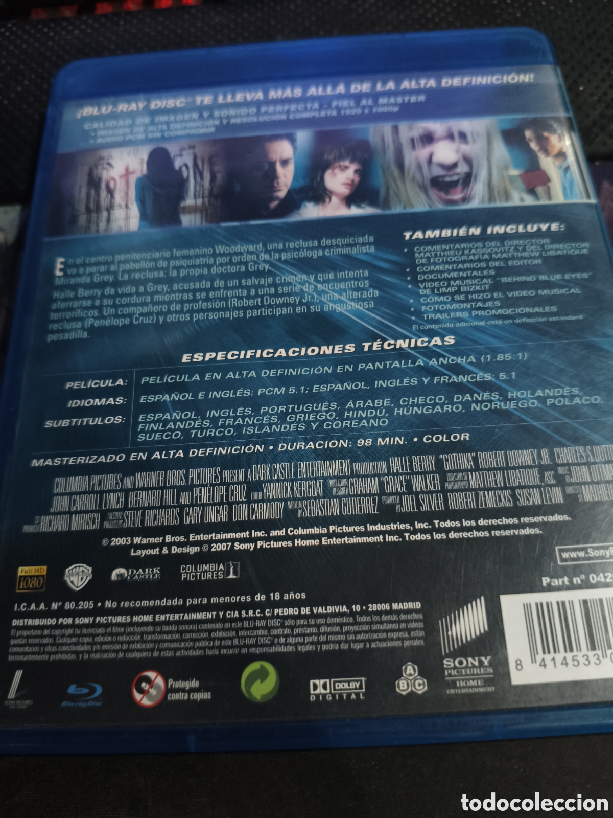 Cine: Gothika ----- Blu-ray - Foto 2
