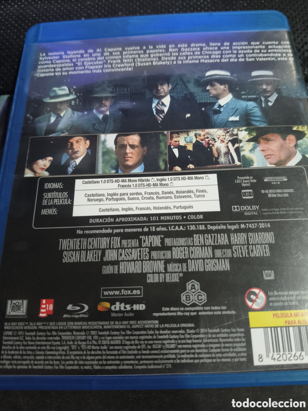 Cine: Capone -------- Blu-ray - Foto 2