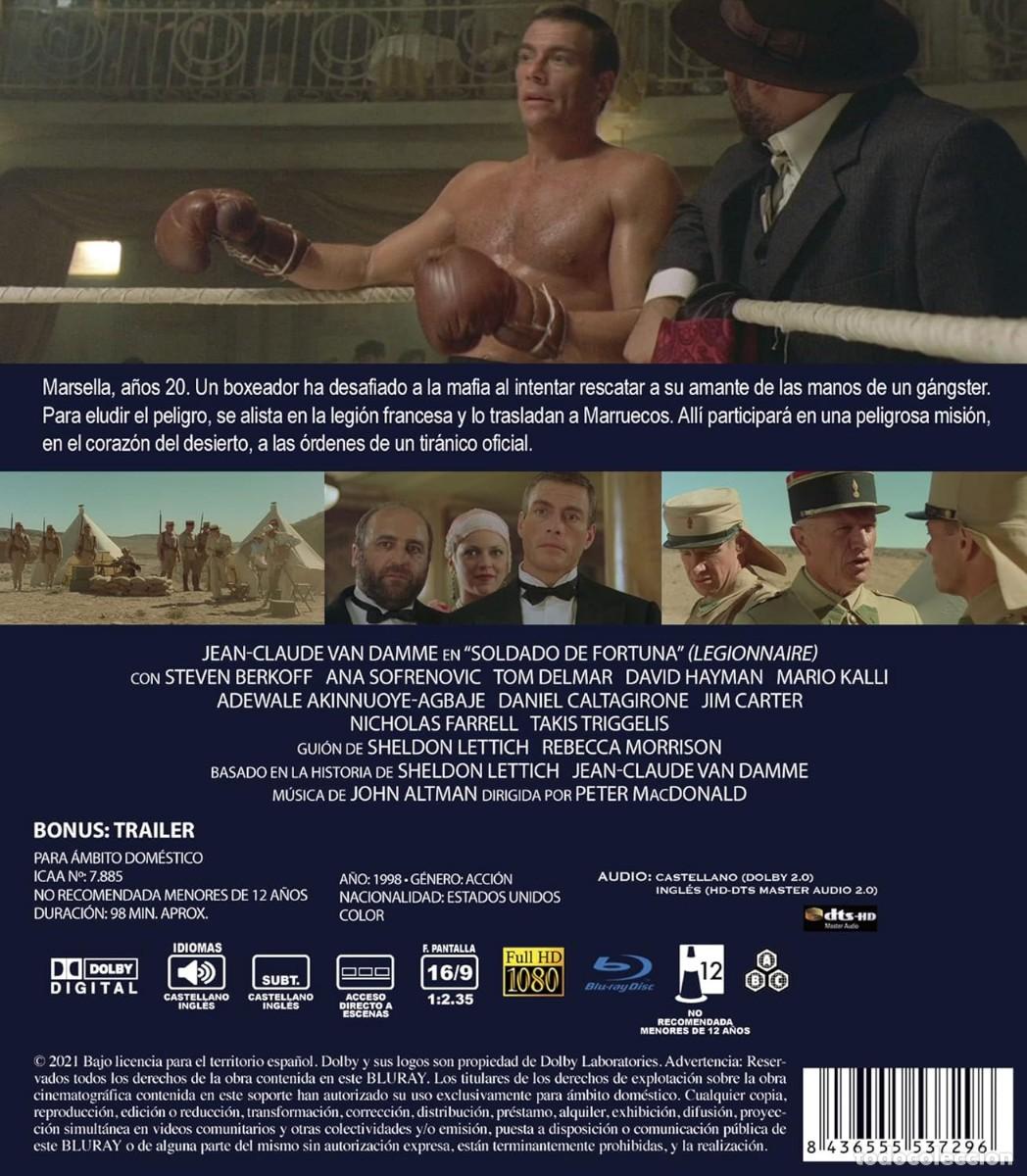 Cine: SOLDADO DE FORTUNA BD - Foto 2