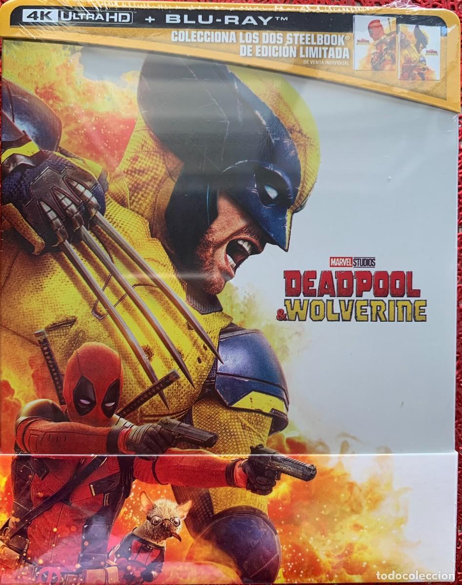 Cine: Deadpool y lobezno - Edicion limitada metalica Lobezno 2 4K UHD+ BLURAY