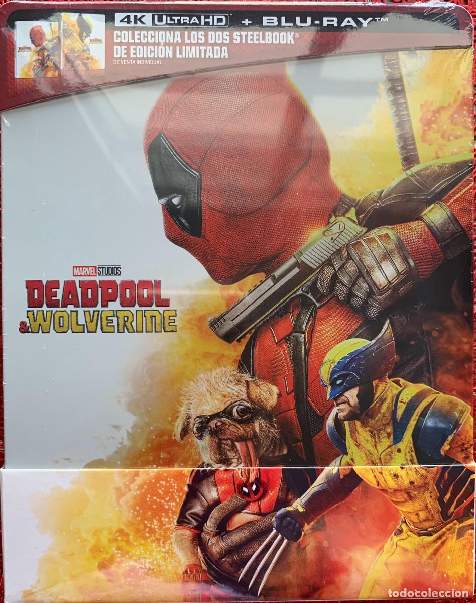 Cine: Deadpool y lobezno - Edicion limitada Deadpool 1 Metalica 4K UHD+ BLURAY