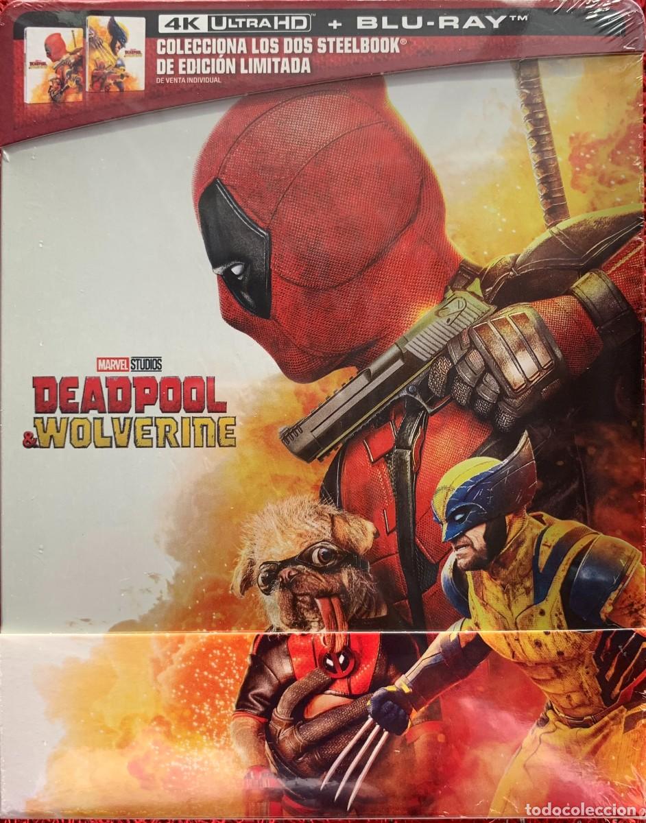 Cinema: Deadpool y lobezno - Edicion limitada Deadpool 1 Metalica 4K UHD+ BLURAY